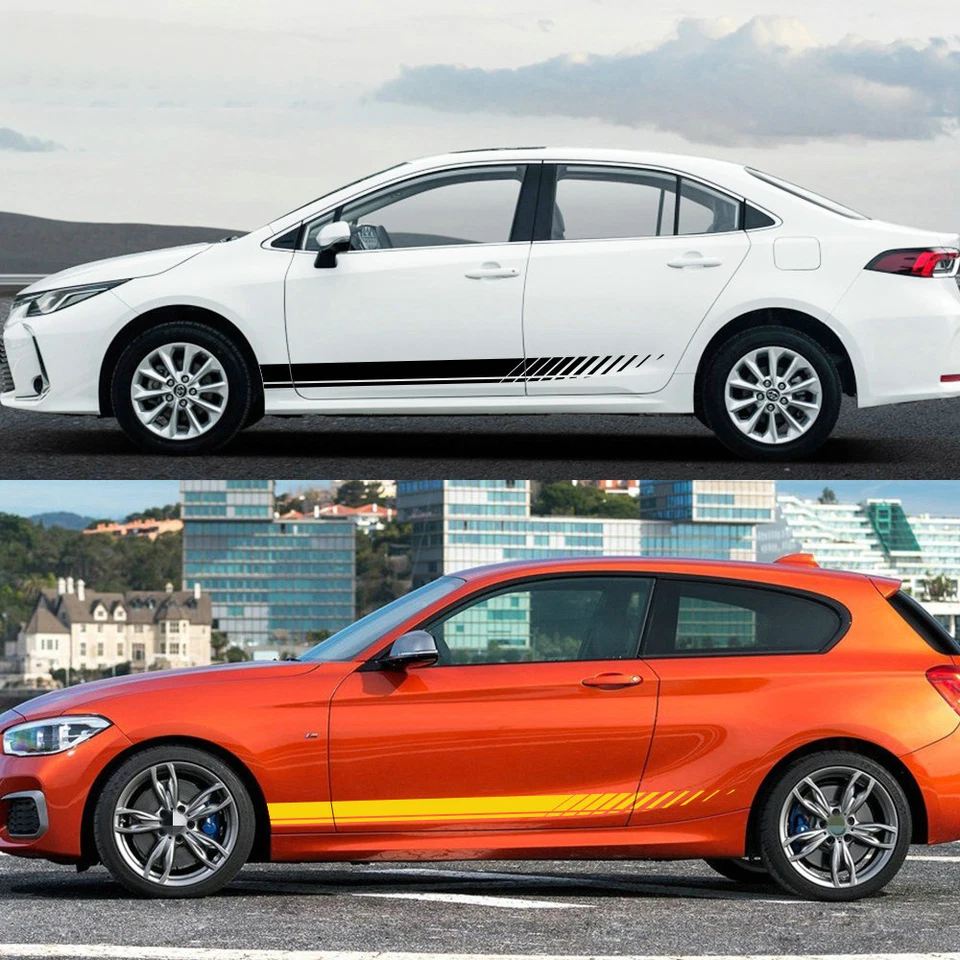 2 шт. наклеек на боковую дверь автомобиля для Dodge Challenger Charger Avenger Caliber Journey - Изображение 3 из 4