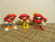 Applause - General Foods - Tang - Hot Lips - Set of 3 PVC Figures