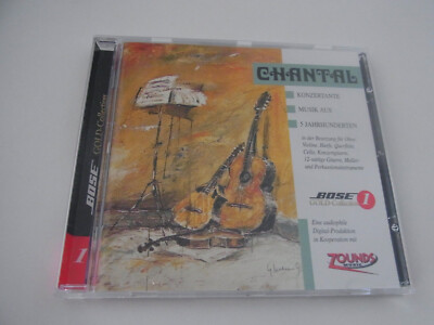 Chantal    Zounds  CD     (  24 karat Gold ) Bose