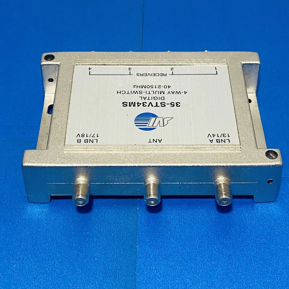 JVI 35-STV34MS  Digital 4 Way Multi-Switch 40-2150MHz TV CABLE SAT Splitter - Image 4 of 4