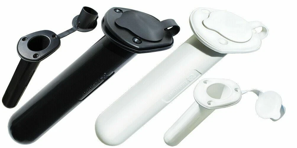 Marinebaby Supporto Per Canna Da Pesca In Alluminio – 3/4 Tubi, Per Barche E Yacht, Argento - 2