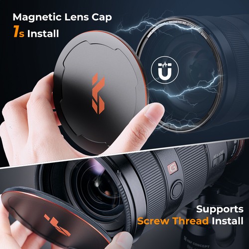 K&F Concept CPL Circular Polarizer Magnetic Lens Filter HD Waterproof Nano-X - Picture 14 of 109
