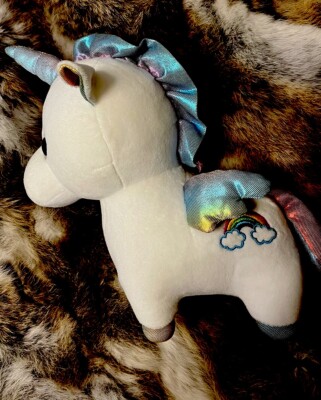 Adopt Me! Pets Unicorn Stuffed Plush Rainbow Color Animal Playadopt.me 2023