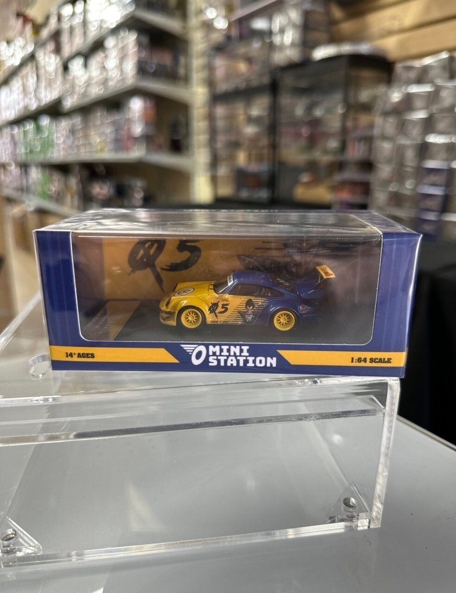 PORSCHE 964 RWB DRAGONBALL Z LIVERY VEGETA 1/64 DIECAST CAR