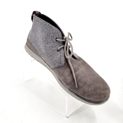 UGG | MEN’S FREAMON GRAY/CAMO SUEDE & NYLON CHUKKA ANKLE BOOTS  - Size 7.5 UGG Freamon Men main image 2