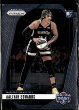 2024 Panini WNBA Prizm Aaliyah Edwards Washington Mystics #70 