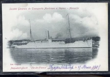 MARSEILLE PAQUEBOT YACHT ILE DE GRANCE 