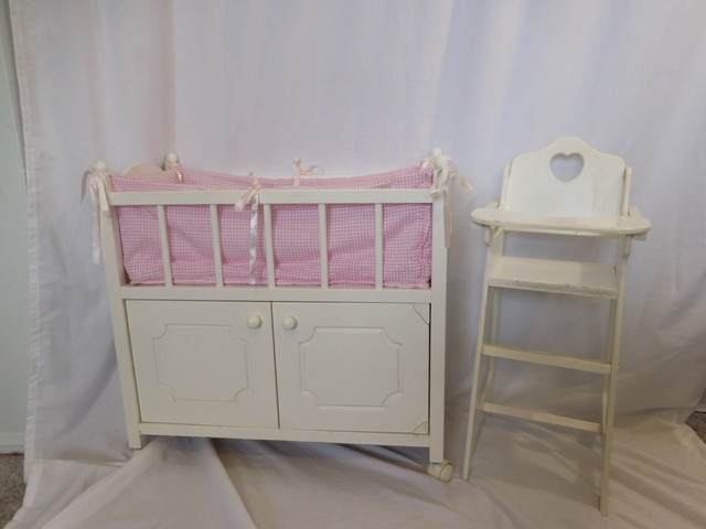 badger basket doll crib