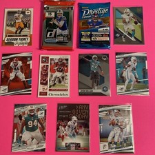 🎉Miami Dolphins RCs Donruss Holiday Prestige Tua Hill Marino Waddle 🚨🚨