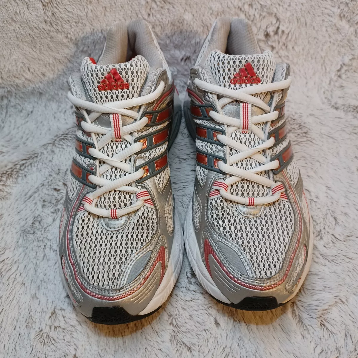 WOMENS ADIDAS RESPONSE STABILITY 2 G19549 US WOMENS SIZE 7.5 WHT PINK SILVER