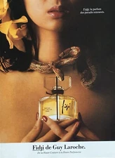 1982 FIDJI Perfume de Guy Laroche Paradise Found Vintage PRINT AD