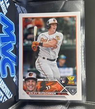 2023 Topps Series 1 ADLEY RUTSCHMAN Oversized 8 x 5.75 All Star Rookie Cup