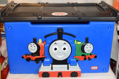 Little Tikes Tykes Thomas The Tank Engine Train Friends Toy Box Toybox  Track GUC