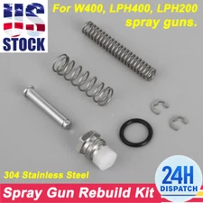 US For iwata LPH400 LPH200 W400 Spray Gun Rebuild Kit Replacement Part # iw 5650