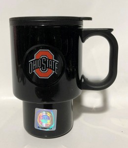 Ohio State University Stainless Steel College Travel Mug With Rubber Lid Ebay