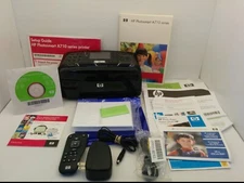 HP PHOTOSMART A717 DIGITAL PHOTO INKJET PRINTER WITH 57 GLOSSY 4x6" PAPER