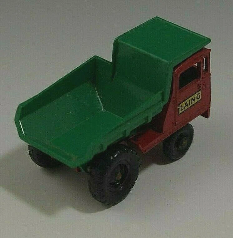 MATCHBOX LESNEY #2 MUIR HILL DUMPER 1960's ENGLAND NM CONDITION Foto 4 de 4
