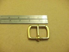 1 1/2" Solid Brass End Bar Roller Buckles Pack Of 5 