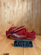 SAUCONY KILKENNY XC Mens Size 11 Track  Field Cleats Red