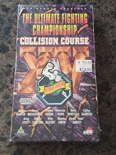 BRAND NEW Ultimate Fighting Championship Collision Course UFC VHS, 1997 Sealed