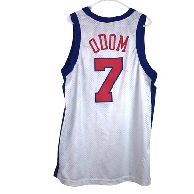 Los Angeles Clippers Vtg. #7 Lamar Odom Mens XL Mesh NBA