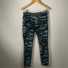 Anthropologie Pilcro and the Letterpress Camo Corduroy High Rise Skinny Pants