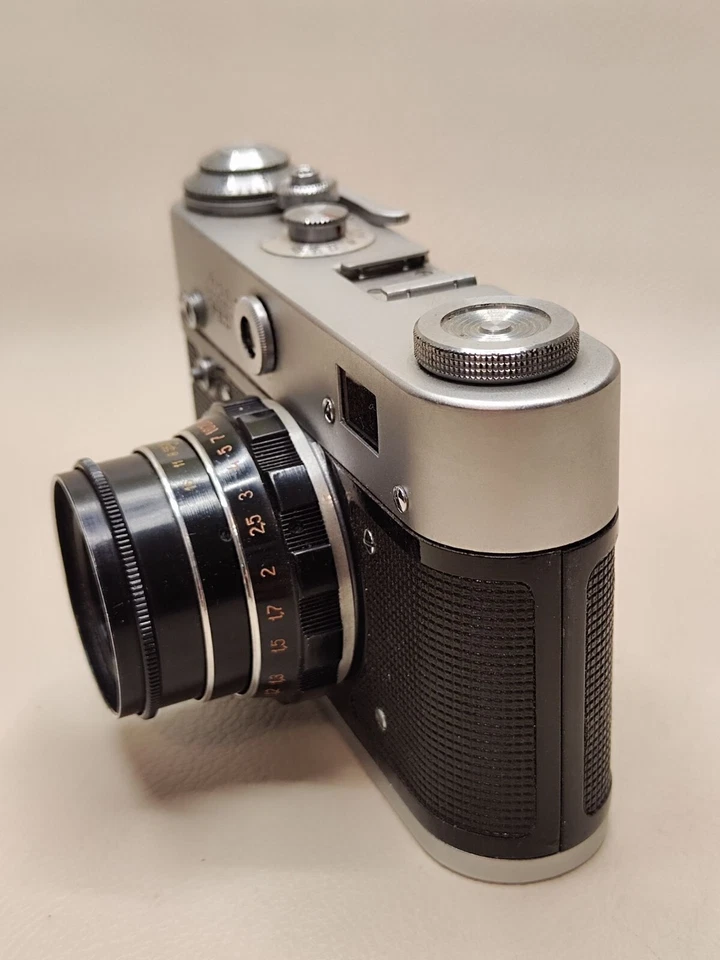 1964 Film Camera 35mm Tested FED 3 Industar-61 2.8/52 Rare Vintage Leica 3 Copy - Image 3 of 4