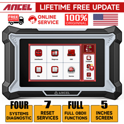 ANCEL DS100 OBD2 Scanner Electronic Throttle Position Reset Car Diagnostic Tool 