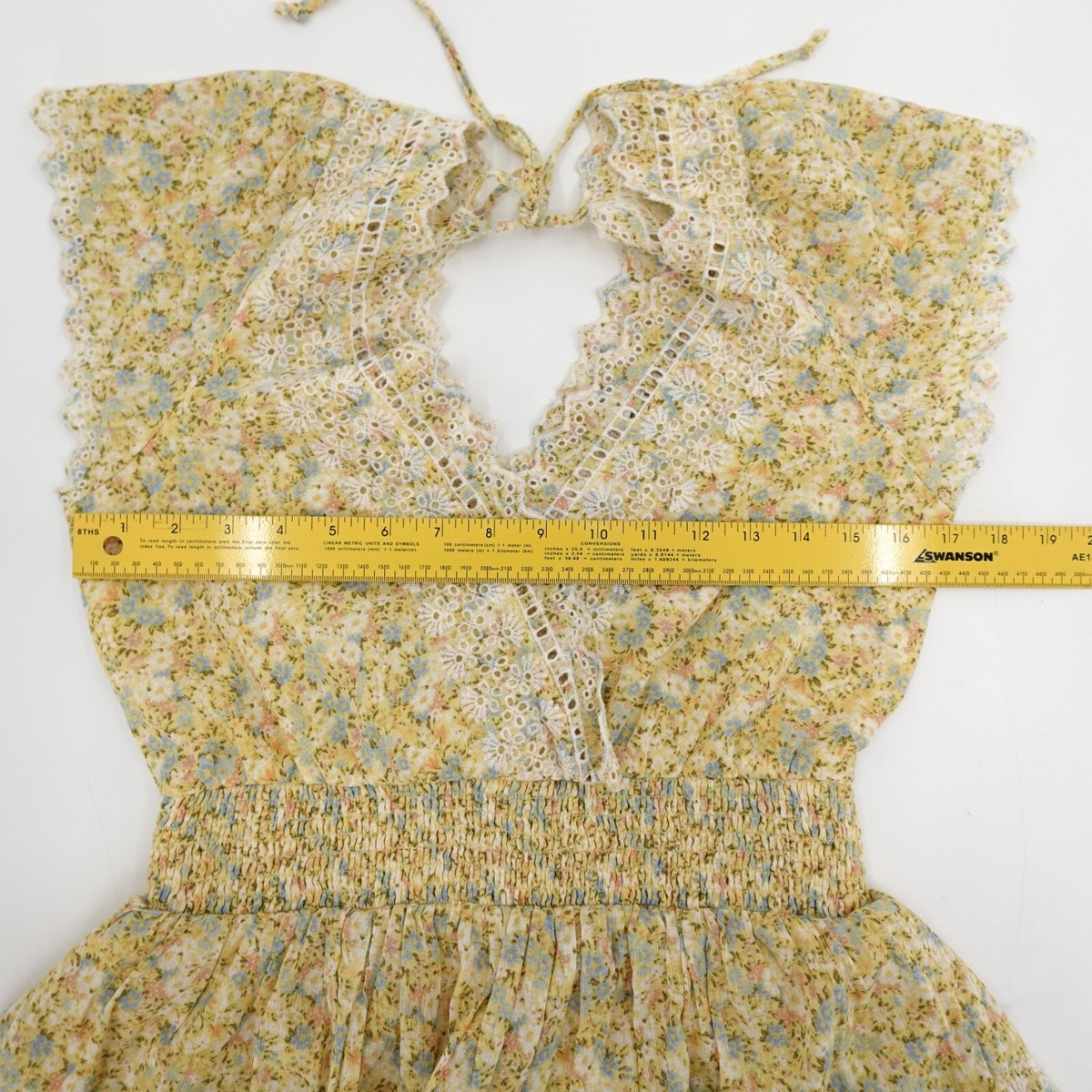 yellow cocktail dresses Retro Style Floral Jacquard Textured Spaghetti Strap Midi Milkmaid Dress Butter Yellow main image 0