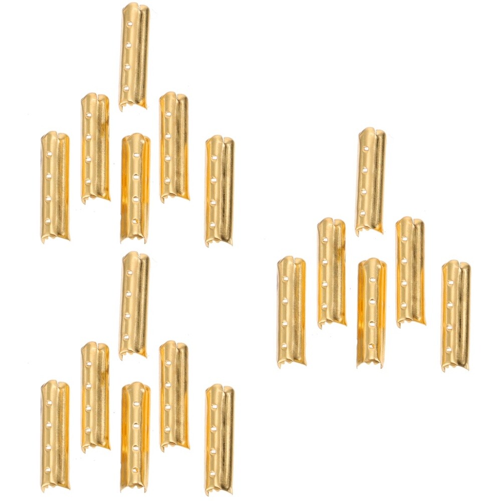 APL 3 Pezzi Lacci per Scarpe Cappello in Metallo Corda Lacci Fine Punte Lacci per Scarpe Fibbia