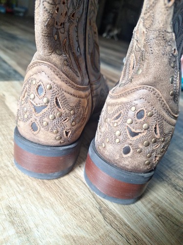 Laredo Janie Damenstiefel eckige Zehenpartie Größe 9,5M #5643 - Bild 8 von 9