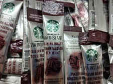 Starbucks VIA Instant Coffee Italian Dark Roa...