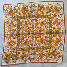 VERA Neumann Scarf. - Ladybug Signed - Vintage