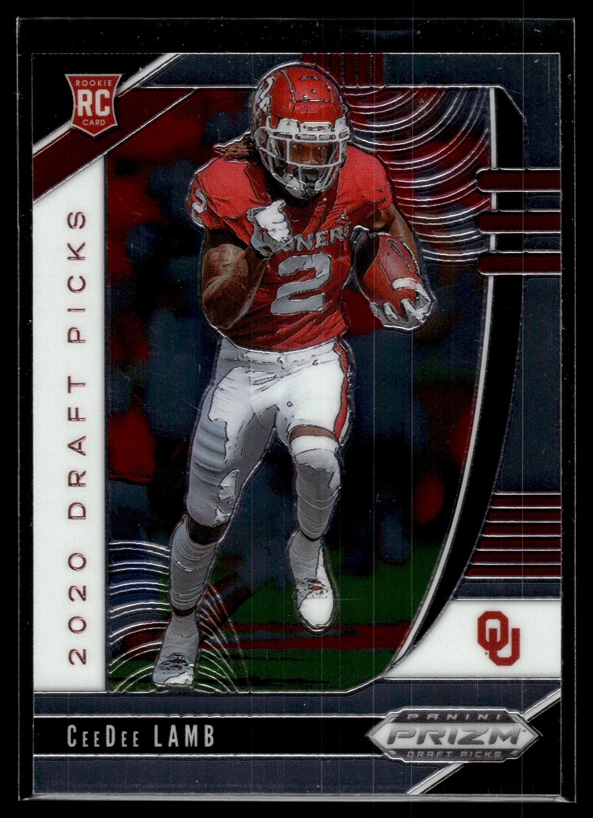 CeeDee Lamb 2020 Panini Prizm Draft Picks Rookie A Card #104