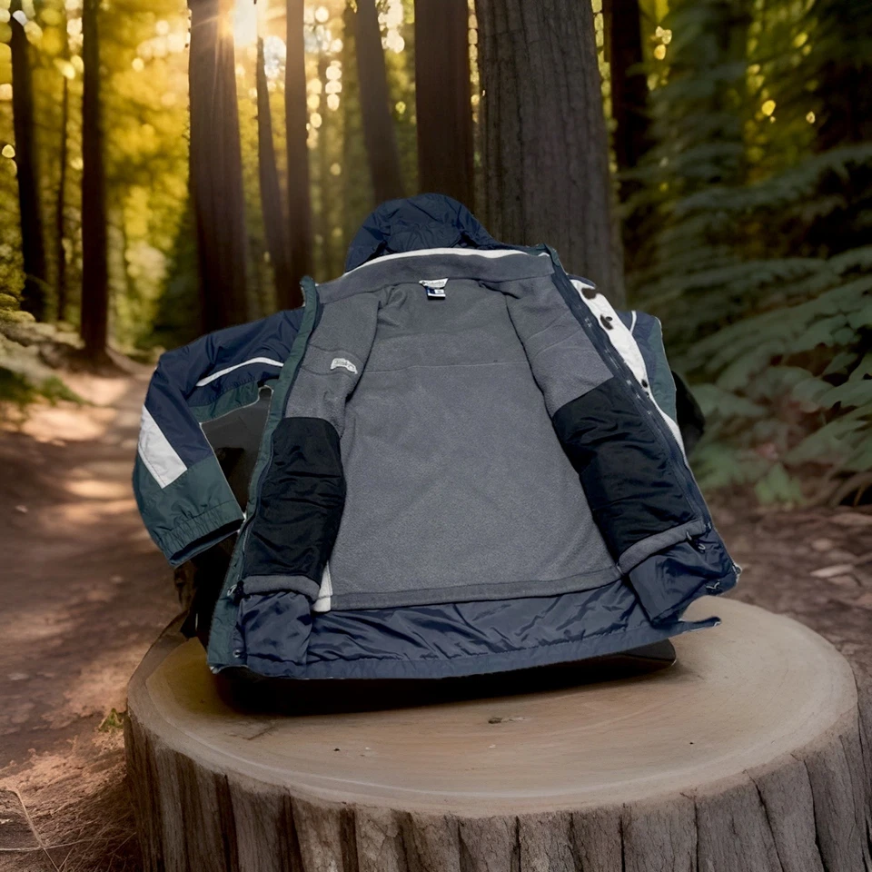 Columbia Men’s Big & Tall Interchange Jacket Size XXL 🟢⚪️🟢⚪️🔥🔥🔥🔥 - Image 4 of 4