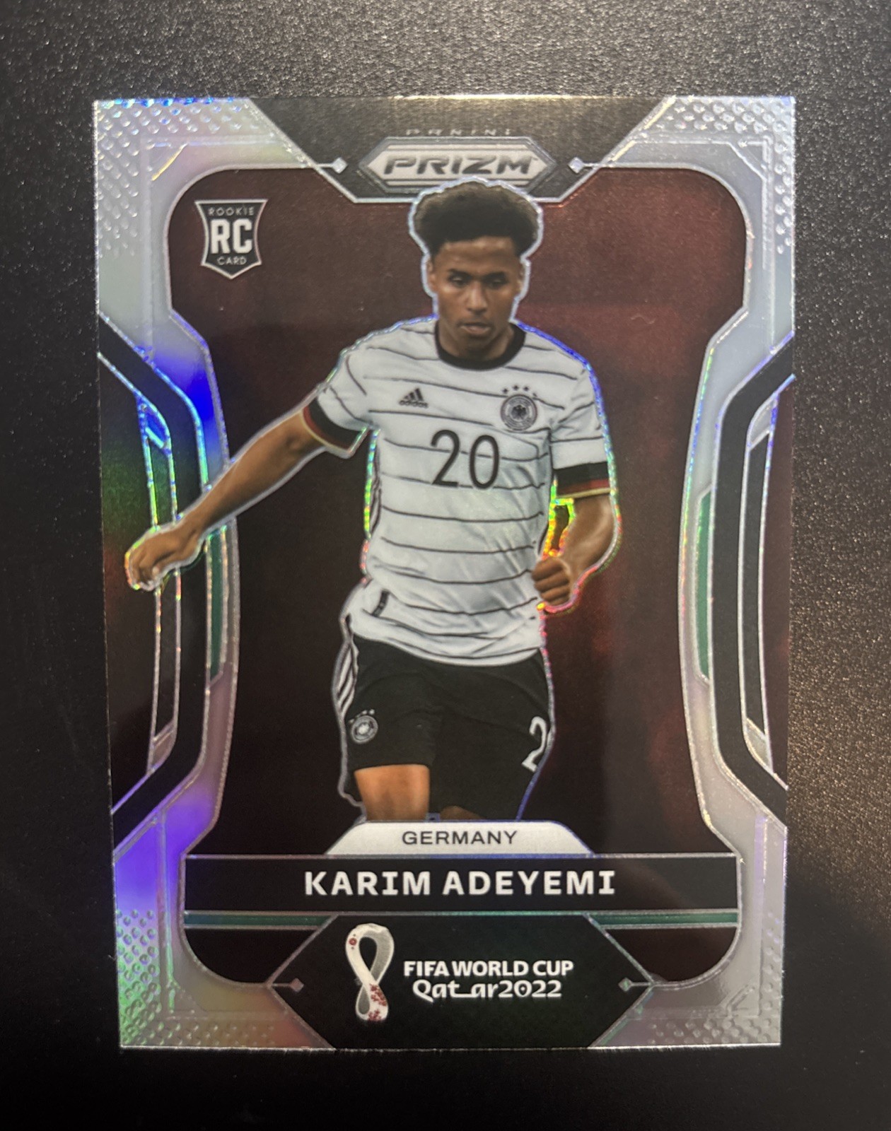 KARIM ADEYEMI 2022 RC Panini Prizm Fifa World Cup Qatar Silver Rookie Card #111