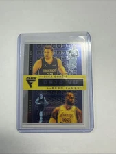 2020-21 Panini Flux - Deja Vu LeBron James, Luka Dončić #17 Silver Prizm