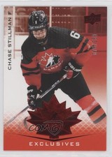 2021 Upper Deck Team Canada Juniors Exclusives 76/250 Chase Stillman #78 uk2