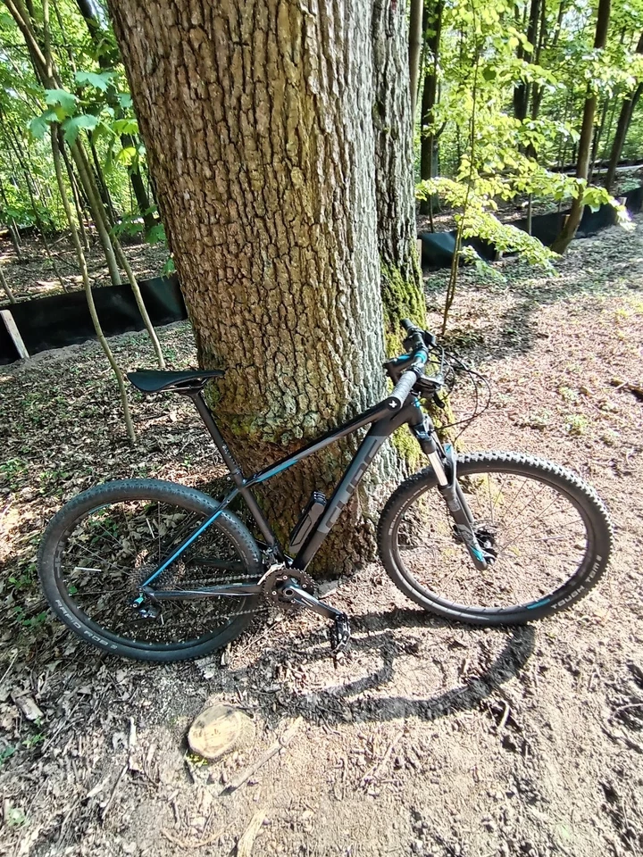 Cube Mountainbike 27,5 Zoll Schwarz/Blau