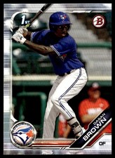 2019 Bowman Draft Dasan Brown Toronto Blue Jays #BD-63