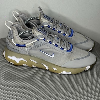 Nike React Live PRM Grey Blue Mens Size 9.5 Running Sneakers CV1772-004