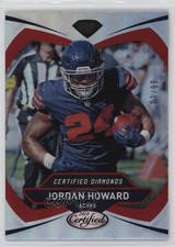 2018 Certified Certified Diamonds Mirror Red 7/99 Jordan Howard #14 0q3