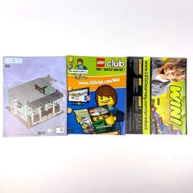 Lego Monster Fighters Haunted House 10228 Instruction Manuals Books Only