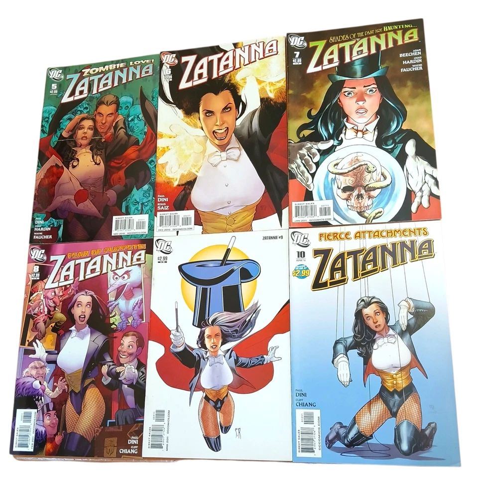 Zatanna Comic Complete Run Paul Dini #1-16 Seven Soldier #2-4 Everyday Magic - Image 4 of 4