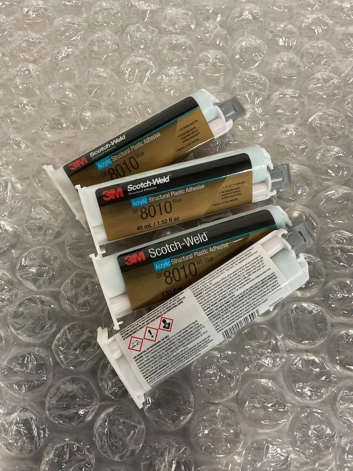 Scotch-Weld Acrílico Estructural Plástico Adhesivo Pack De 4!!!! 8010 Azul Foto 2 de 2