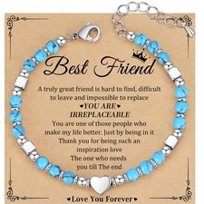 Best Friend Birthday Gifts for Women, Best Friend Bracelet Valentines Day Gifts
