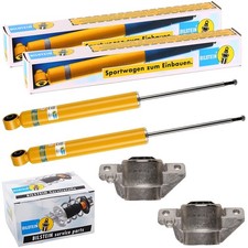 2x BILSTEIN B6 STOßDÄMPFER+DOMLAGER HINTERACHSE passend für AUDI A4 B8 A5 Q5 8RB