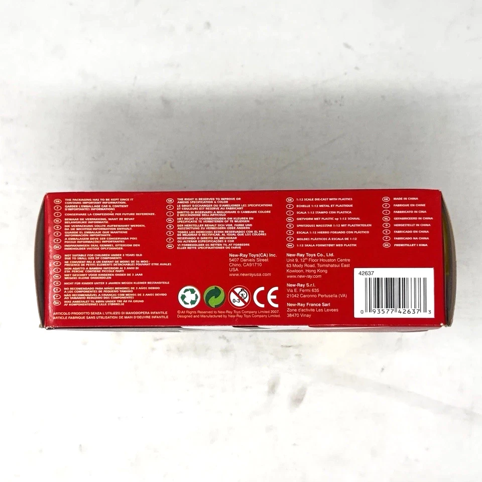 New Ray Suzuki RM-Z450 2007 Ricky Carmichael Farewell to the G.O.A 1:12 Diecast - Image 3 of 4