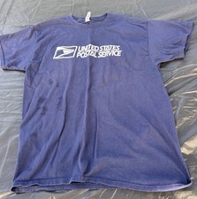 USPS United States Postal Service Blue Navy T Shirt Tee Size Large USPS United States Postal Service Blue Navy T Shirt Tee Size Large