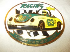 Porsche 356 Club Of Japan Racing Team Grille Badge Rare Metal Enamel Htf Porsche 356 Club Of Japan Racing Team Grille Badge Rare Metal Enamel Htf